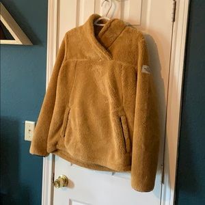 North Face teddy bear pullover